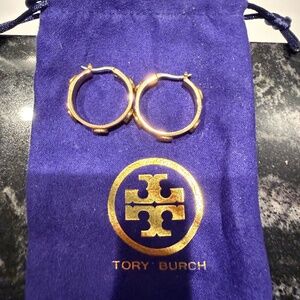 Tory Burch hoop earrings
